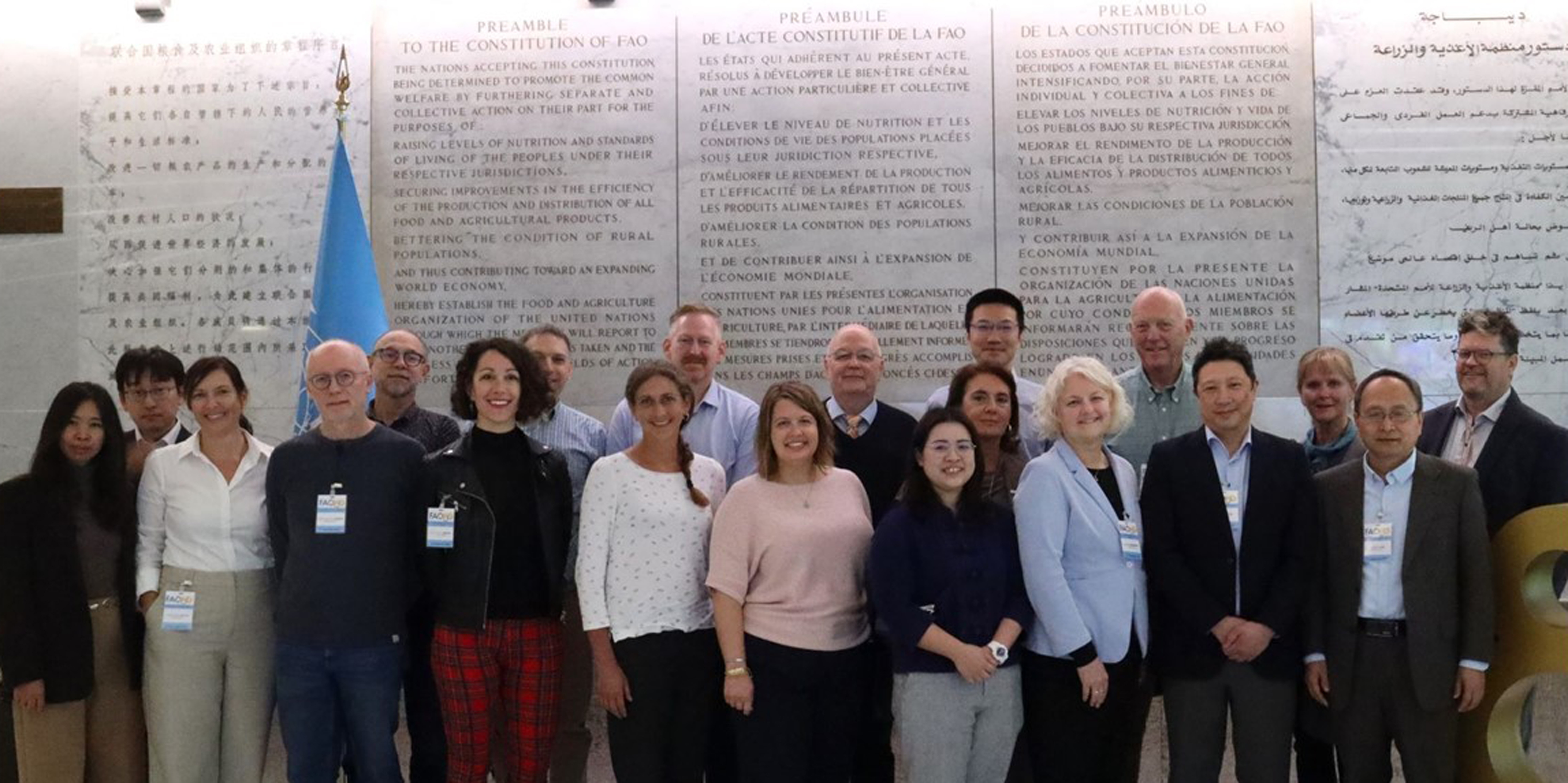 Participación de la Facultad en un foro de la FAO y la OMS